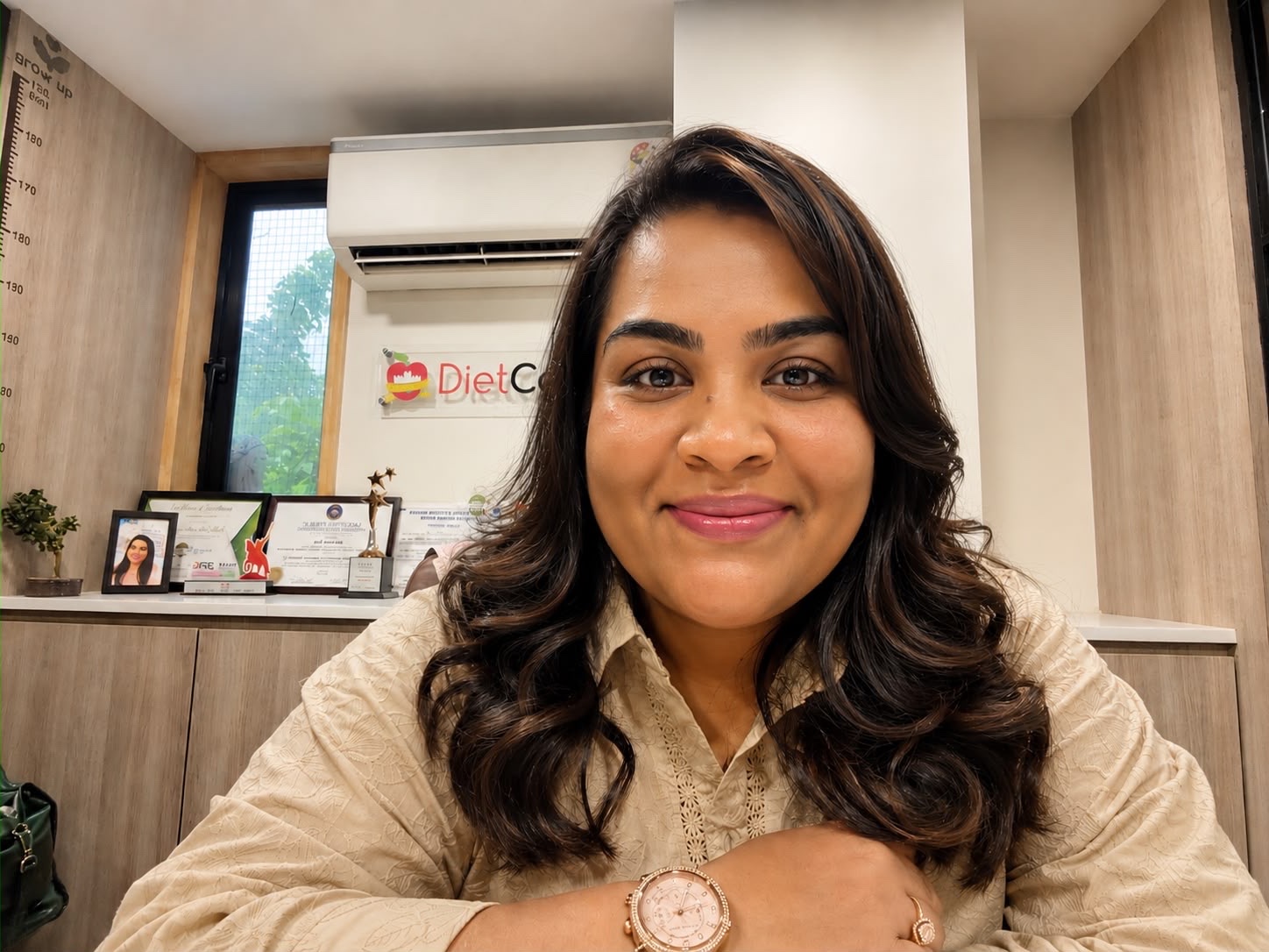 Ami Turakhia, founder of DietCastle, at the DietCastle clinic